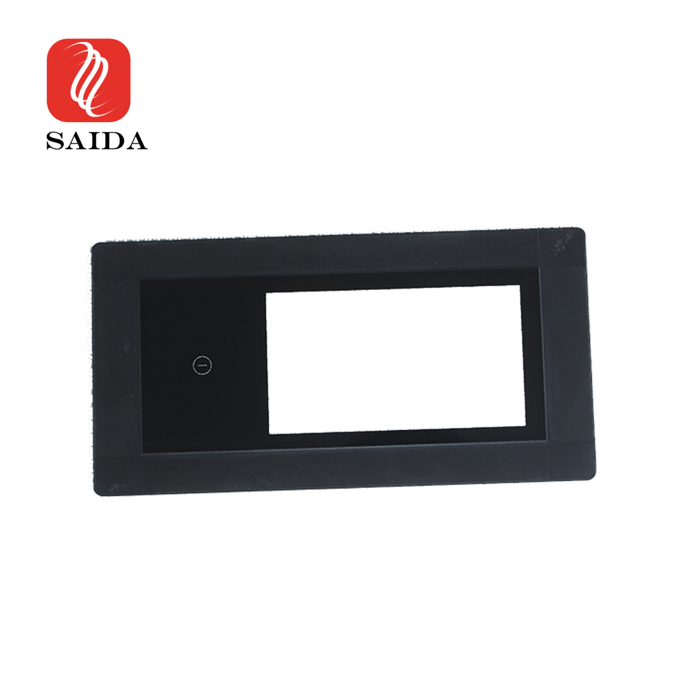 OEM 4mm Extra Clear Tempered Glass for Range Hood with Silk Screen Printing