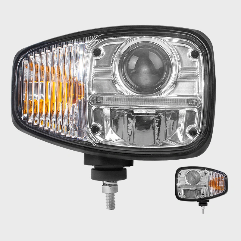 Anti-Freeze Heated LED Snow Plow Headlight IP67
