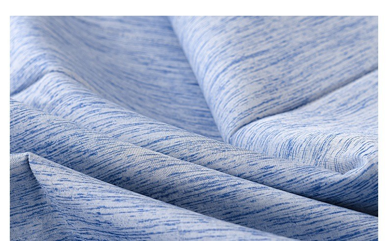 Luxury Cooling Summer Soft Bedding Breathable Sheets 3 Layers Cold Feeling Custom Fitted Sheet