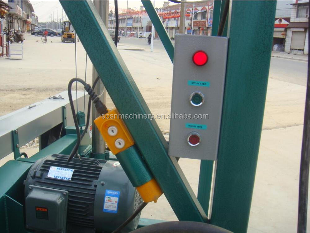 Ленточная пила по дереву портативная горизонтальная