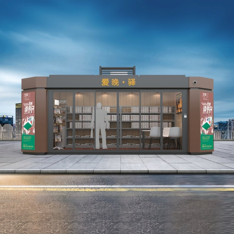 Innovative Tiny House Design with Smart Vending Features