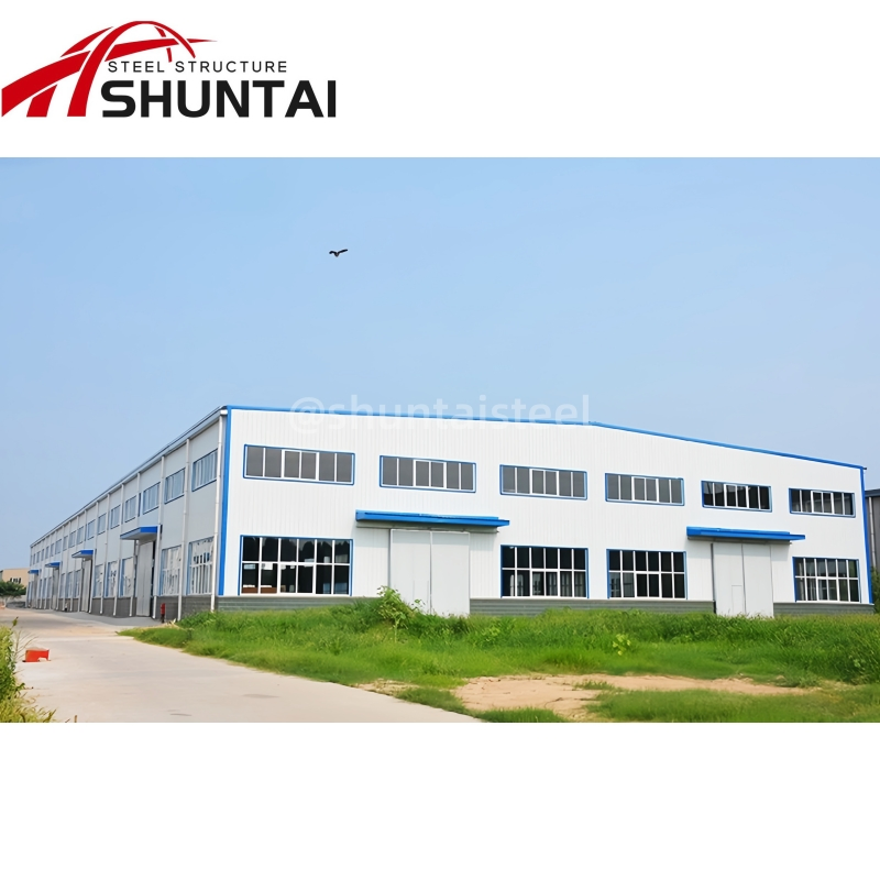 OEM ODM Steel Structure Factory Metal Market Building High-Strength Building Low Cost Prefabricated Steel Structure Materials Warehouse Works