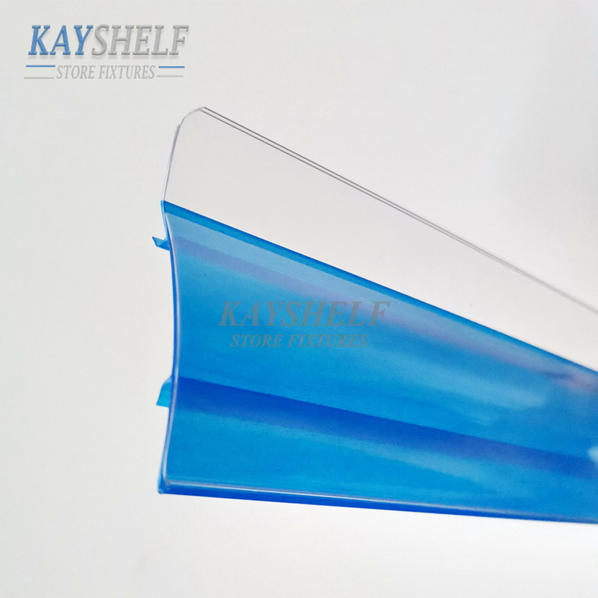 Supermarket Shelf Plastic Sign Label Tag Holders Price Data Strip