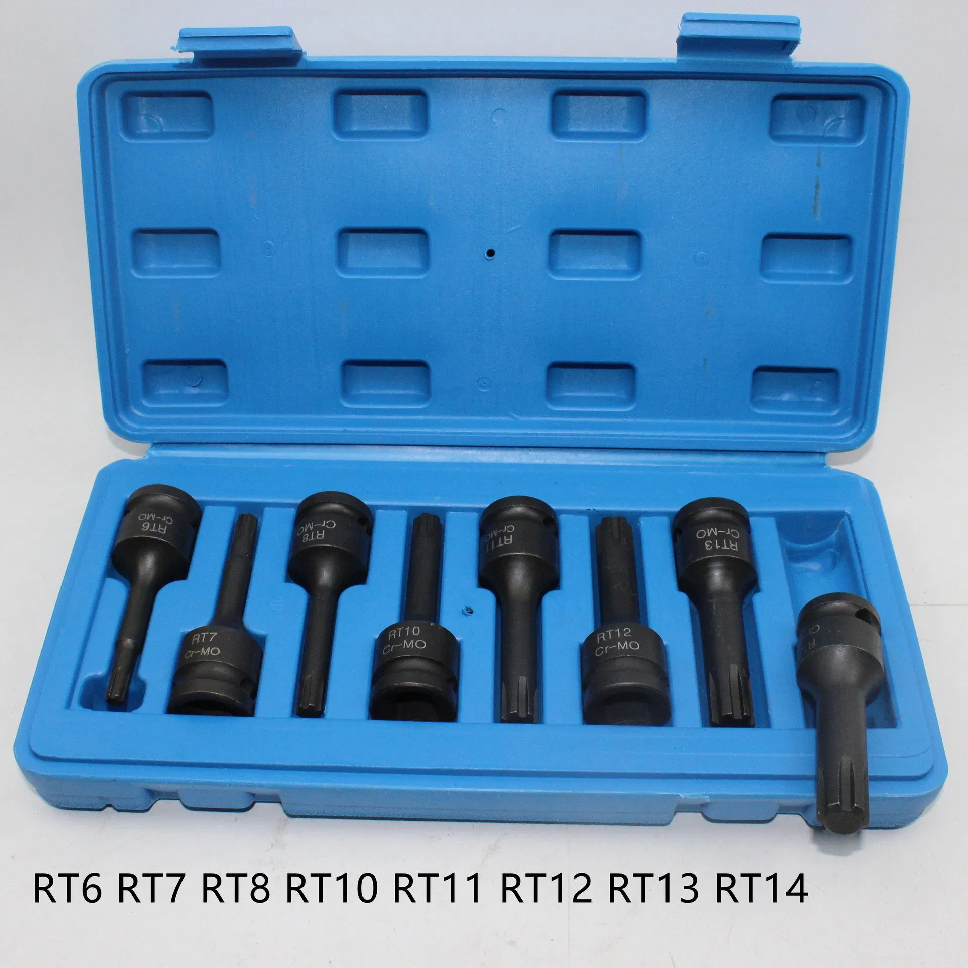 Набор ударных головок 1/2 дюйма, 8 предметов, Cr-Mo