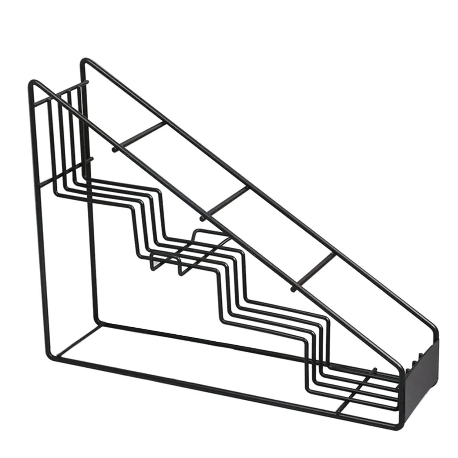 Metal Multifunction Display Milk Tea Cup Bottle Storage Holder