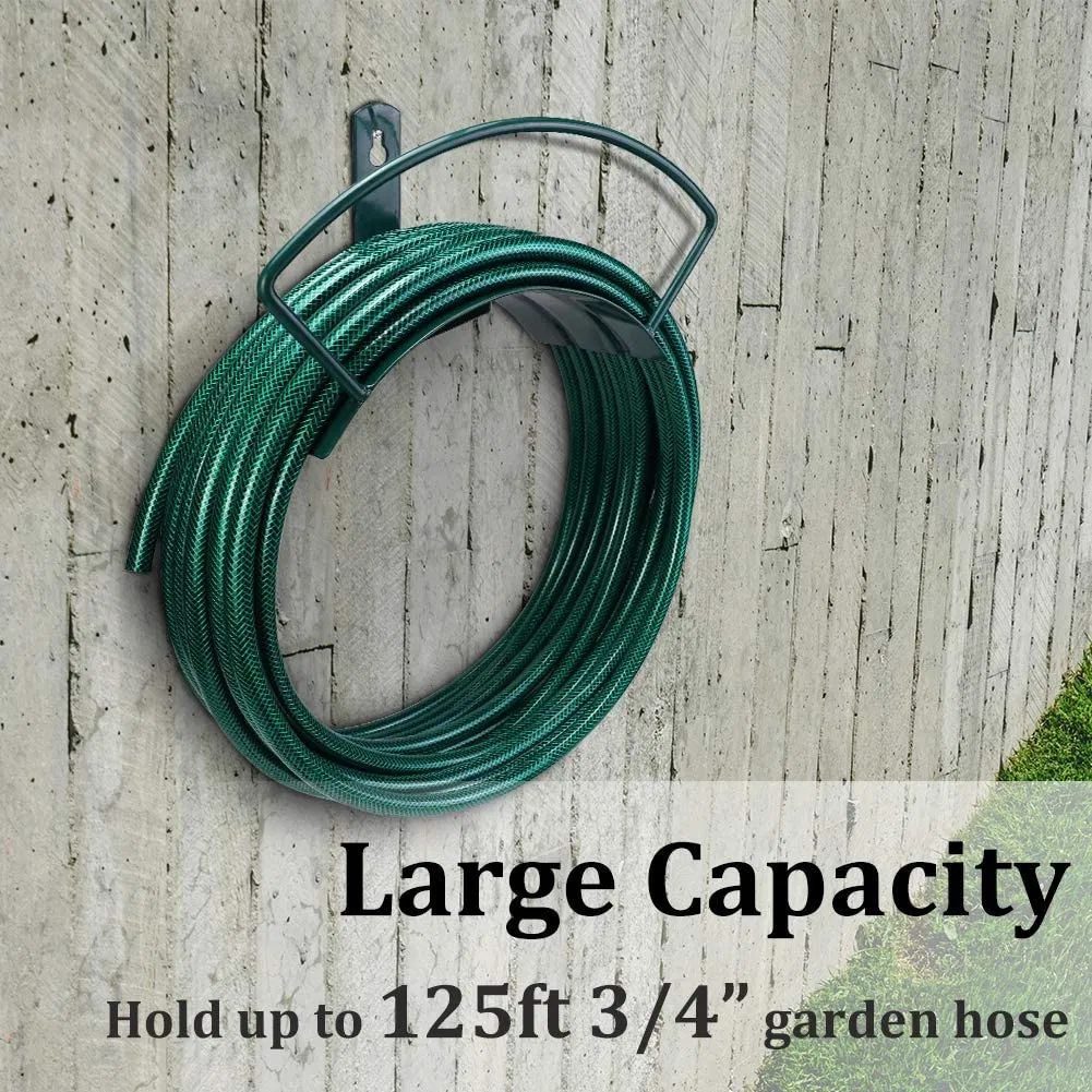 Durable Steel Wall Mounted Outdoor Hose Hanger/Bracket/Rack/Holder for Farm Irrigation Hose Storage