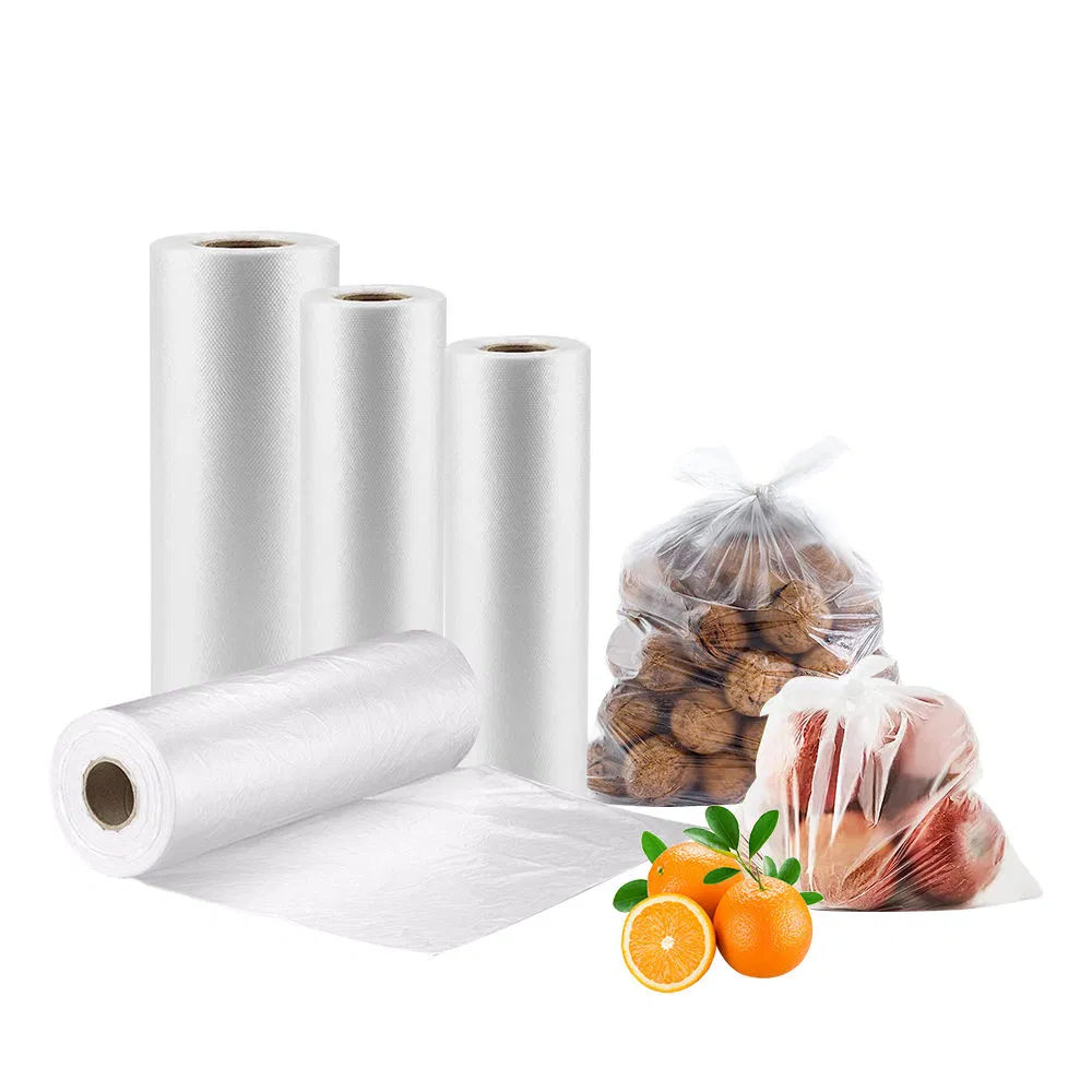Flat Bag Fresh Microperforated Clear Plastic Packing Bag for Fruit and Vegetable