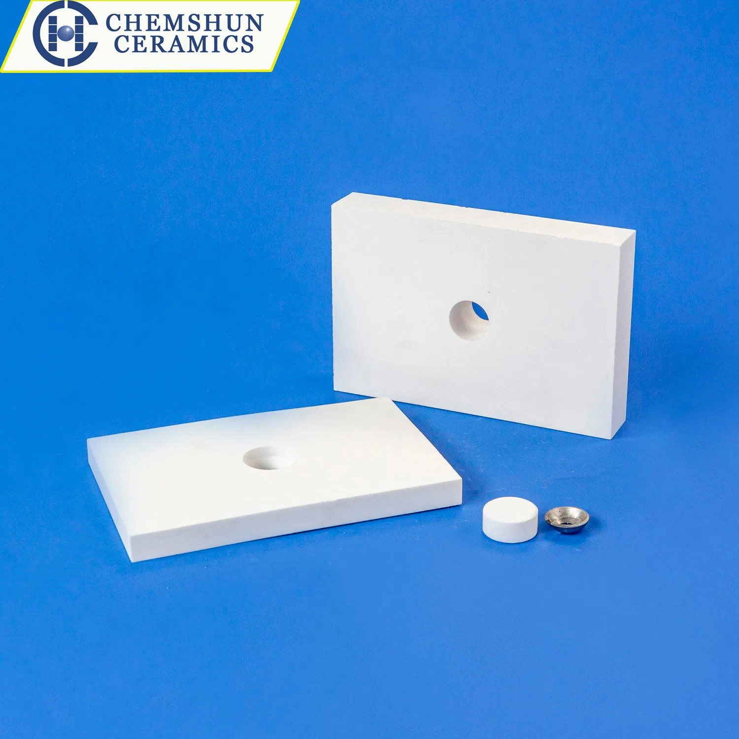 Custom-Made High Alumina Ceramic Wear Tile Linings