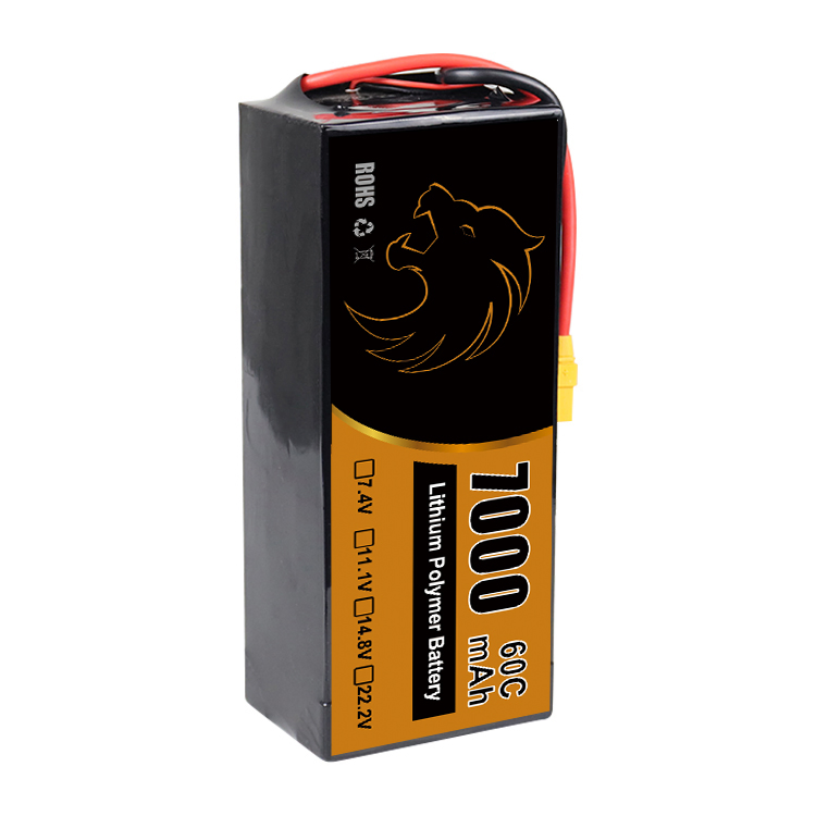 Аккумулятор Lipo 6S 22.2V 7000mAh для дронов