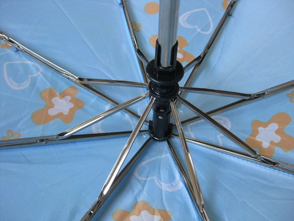 Автоматический зонт 3-сложный 21 дюйм (3FU027)