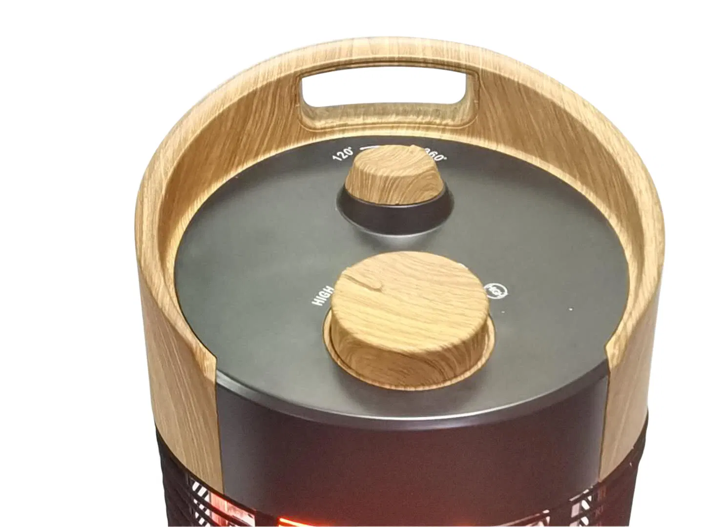 Outdoor Portable Mini Fast Heating Electric Space Infrared Heater with Adjustable Thermostat