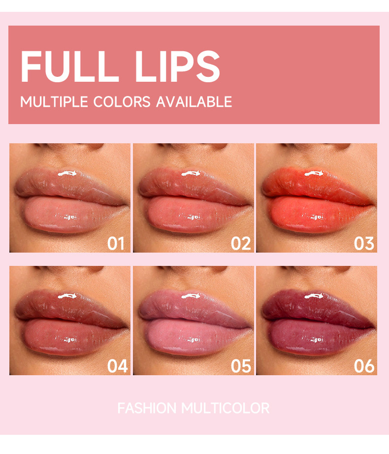 Wholesale Customization Glossy Shiny Hydrating Comfortable Plumping Lightweight Non Sticky Lip Gloss