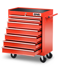 3-Drawers Utility Rolling Tool Chest Cabinet Heavy Duty Industrial Cabinet with Wheels for Garage