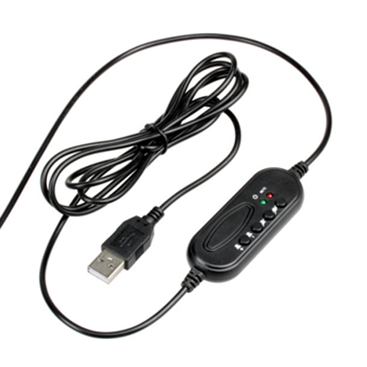 Type C Plug Wired Over Ear Office Headphones PC USB Computer Headset with Enc Call Noise-Cancelling for Calling