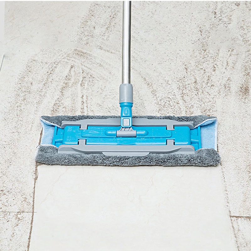 Durable 44cm Cleaning Cloth Microfiber Coral Fleece Velvet Mop Pad