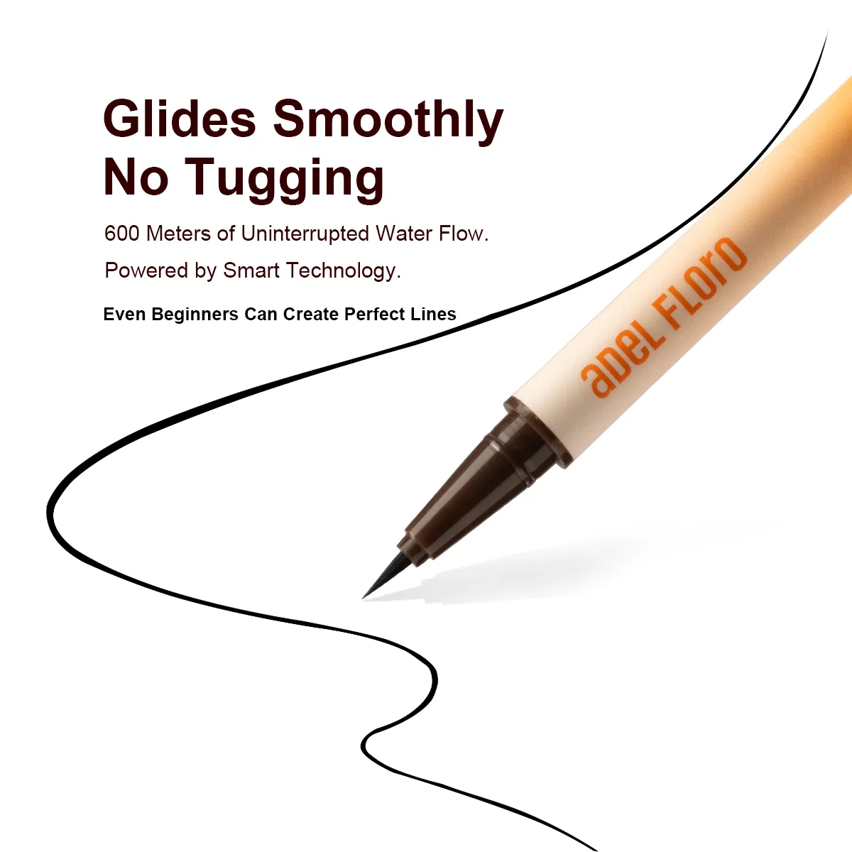 Best Permanent Hypoallergenic Natural Vegan Brown Black Waterproof Smudge-Proof Good Liquid Eyeliner