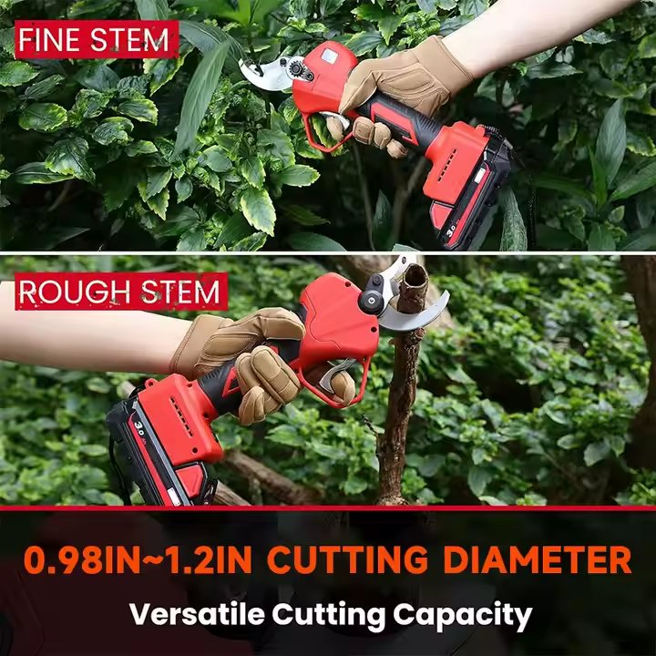 Electric Pruning Shears Professional Professional Best Electric Pruning Scissors 2 Batteries