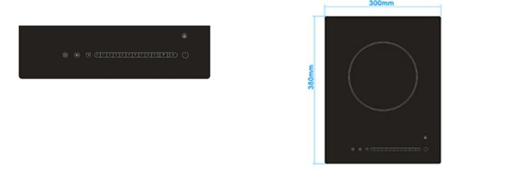 H-One Tuya APP Control 1 Burner Ceramic Infrared Cooktop