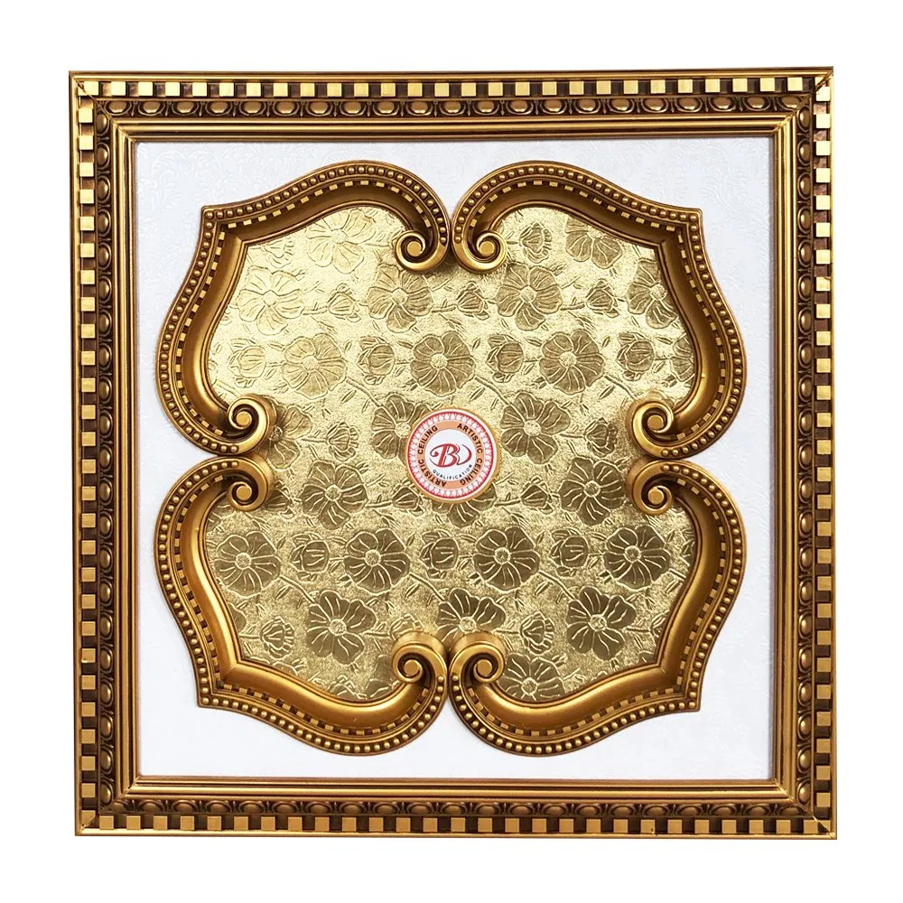 Banruo Low Price Polystyrene Ceiling Boards PS Square Ceiling Medallion