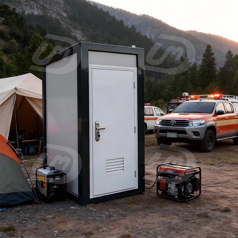 Modern Design Outdoor Portable Bathroom Convenient Prefabricated Steel Sandwich Panel Mobile Toilet