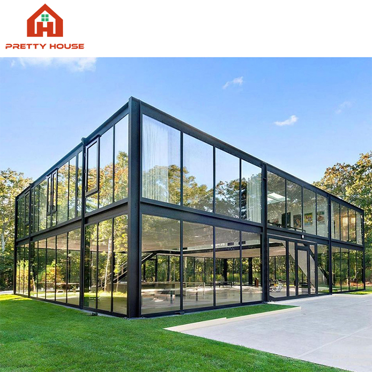 Automatic Swimming Enclosure Retractable Pool Cover Glass Sunroom