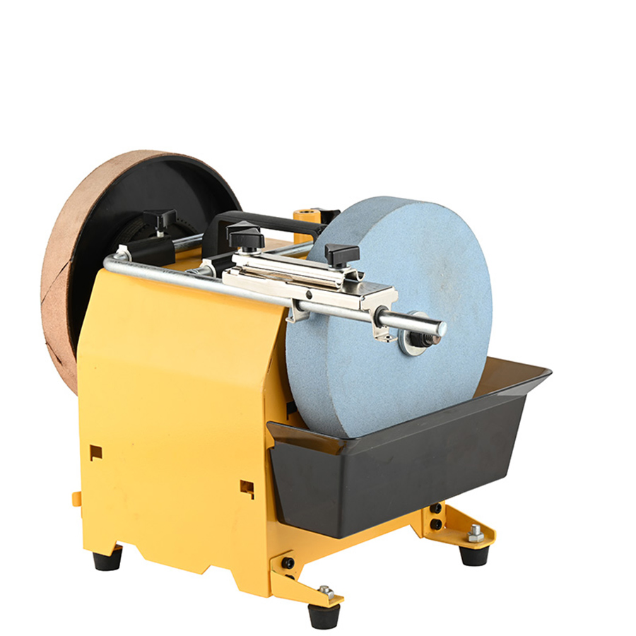 Efficient Convenient Quiet Affordable Variable Speed 8" Drill Bit Knife Sharpener Polishing Machine