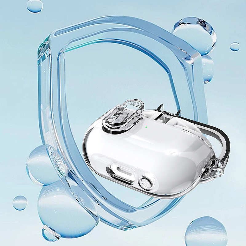 2025 New Anti Drop Protection Cover for Samsung Galaxy Buds 3 PRO Case TPU PC Transparent Cover Antidrop Earphone Protector Earphone Case