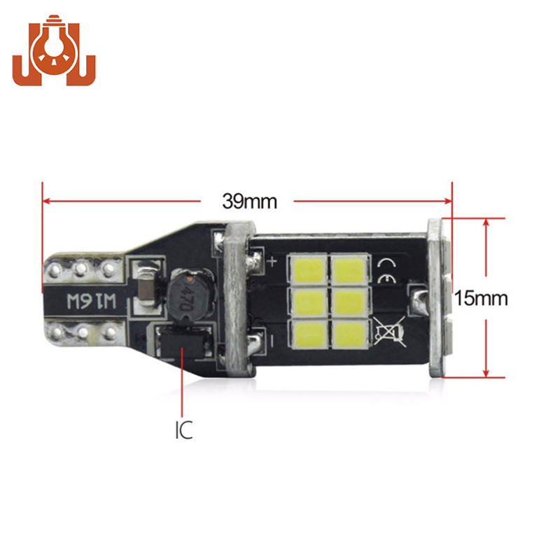 Светодиодная лампа заднего хода T15/T16 W16W 921 Canbus