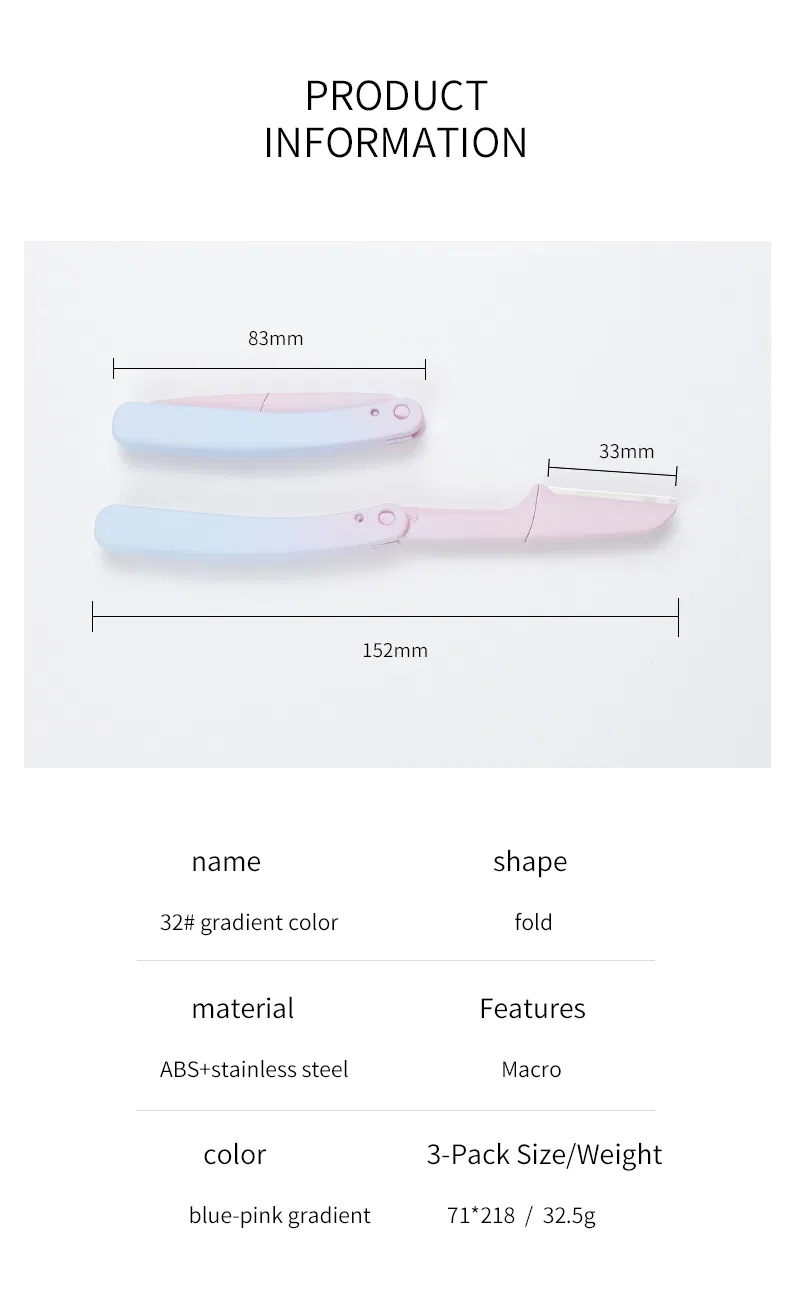 Professional Eyebrow Razor Kit for Perfect Shaping and Grooming