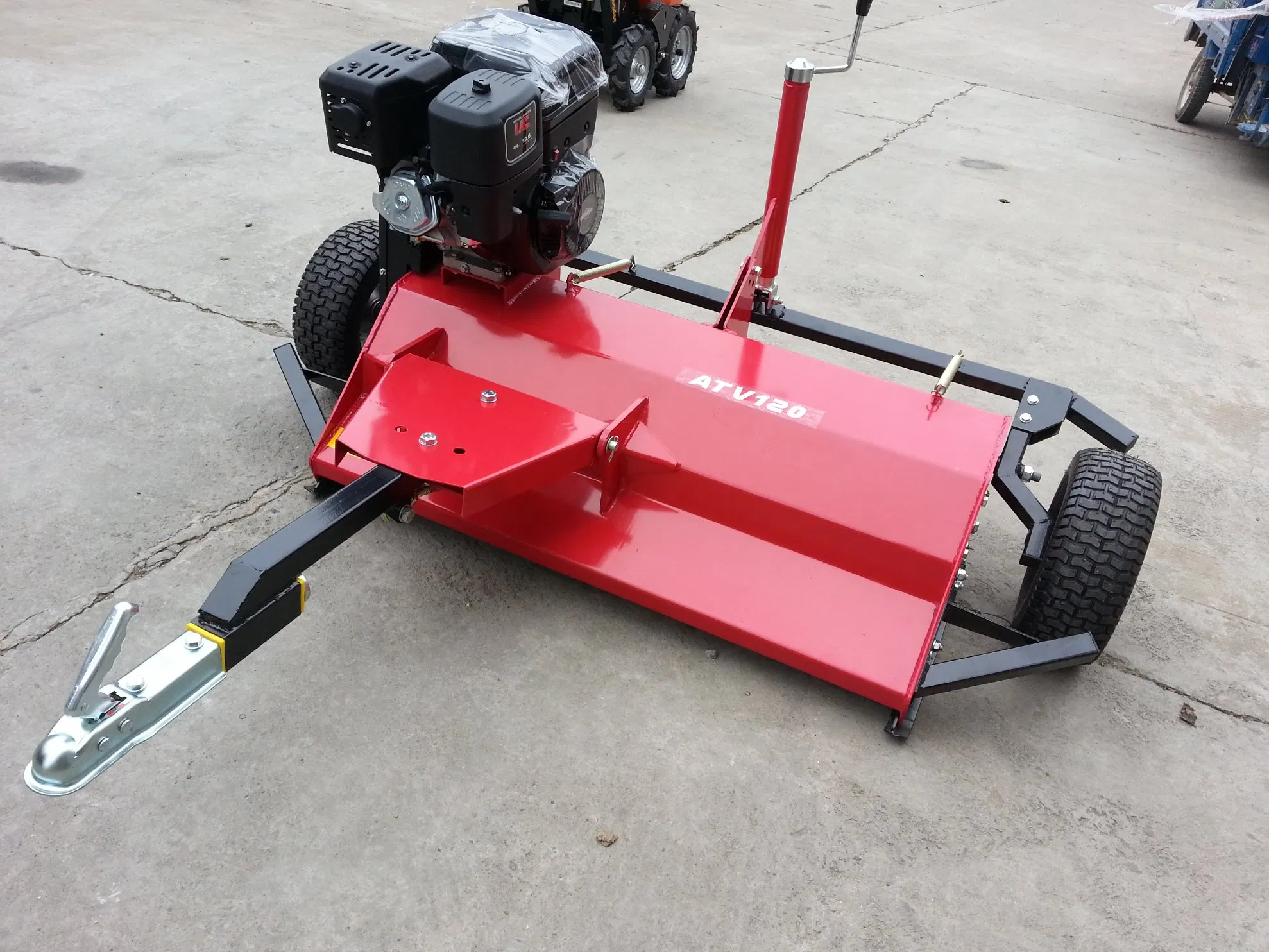 Мощная роторная косилка 15 л.с. для квадроцикла