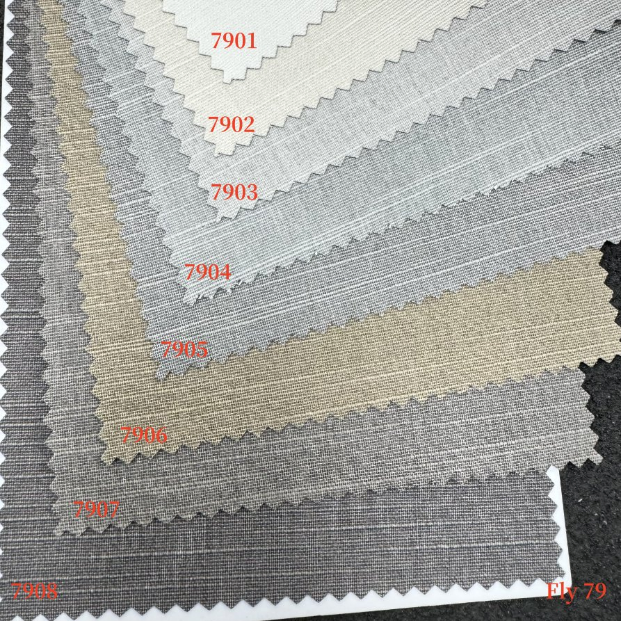Linen Blended Breathable Roller Blind Fabric
