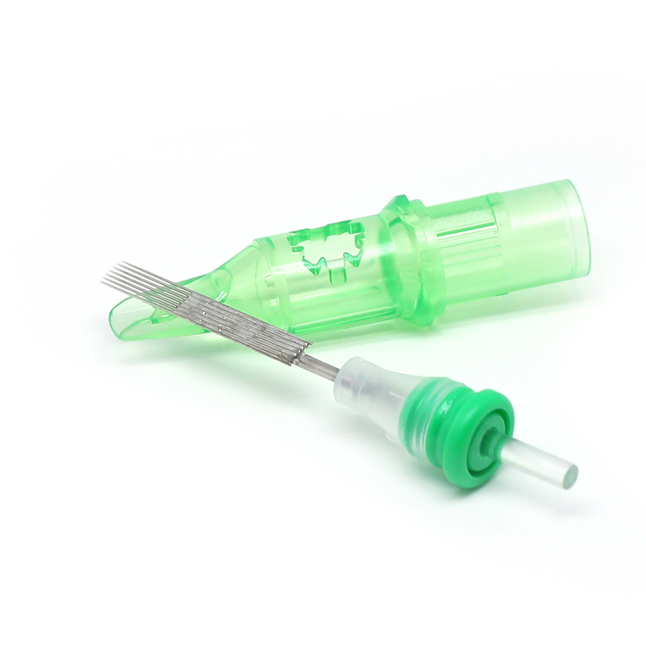 Sterile Disposable Versatile Round Magnum Tattoo Cartridge Needles Durable Sharp Excellent Quality CE Certified for All Skin Types & Professional Artists