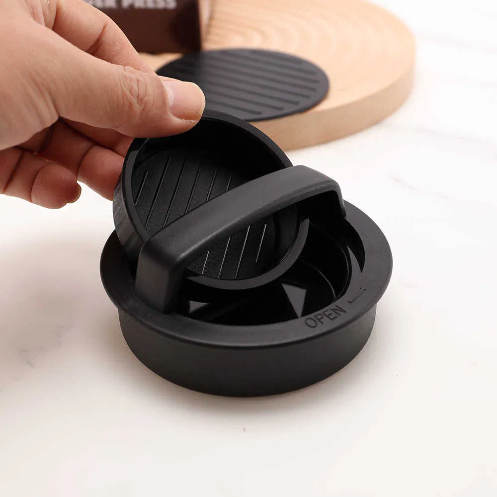 Plastic Circular Burger Meat Patty Making Model Rice and Vegetable Roll Mould