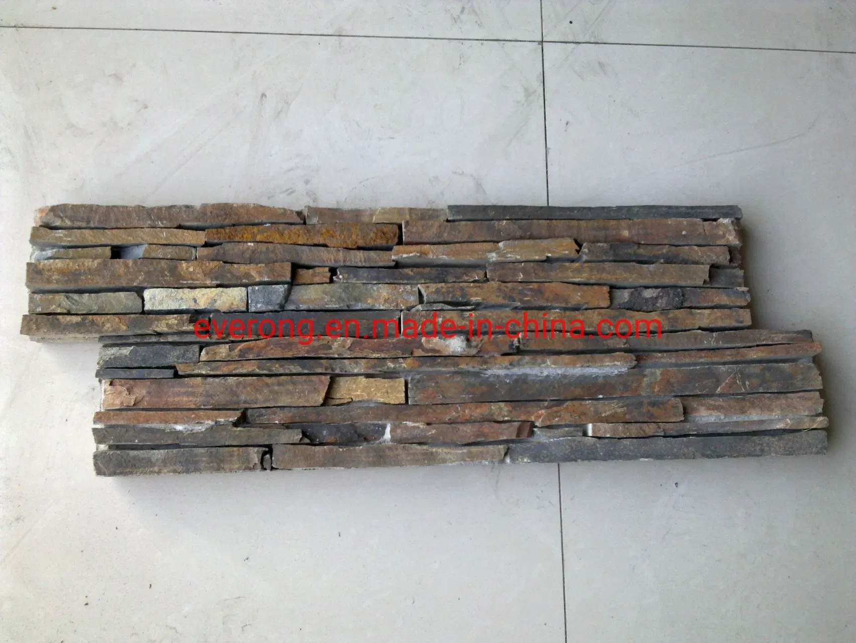 China Hot Natural Slate Stack Stone Culture Wall Slate Stone