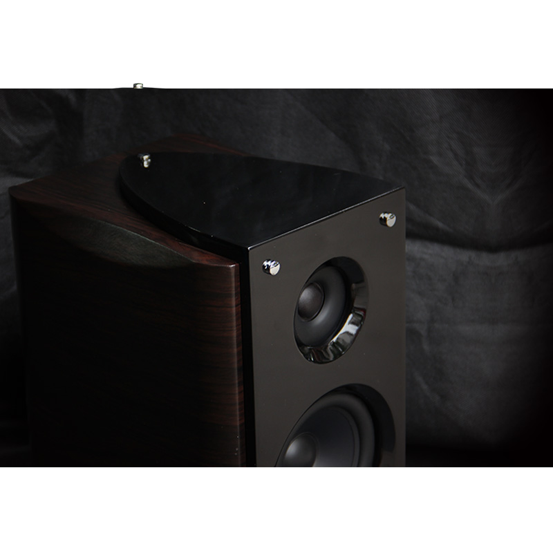 Home Theater Bookshelf HiFi Passive Speakers 2-Way Surround Sound Piano Finish Box
