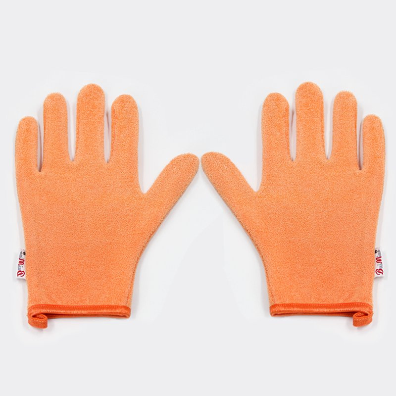 Best Quality Five-Finger Exfoliating Glove Natural Fiber Bath Body Cleaning Glove