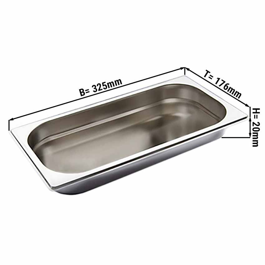 Stainless Steel Food Container/ Gelato Ice Cream Pan