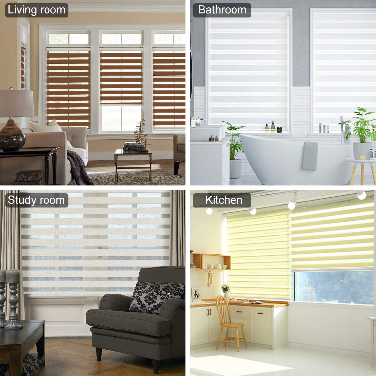 Wholesale Customized Size Mannual Operation Dustroof Window Blinds