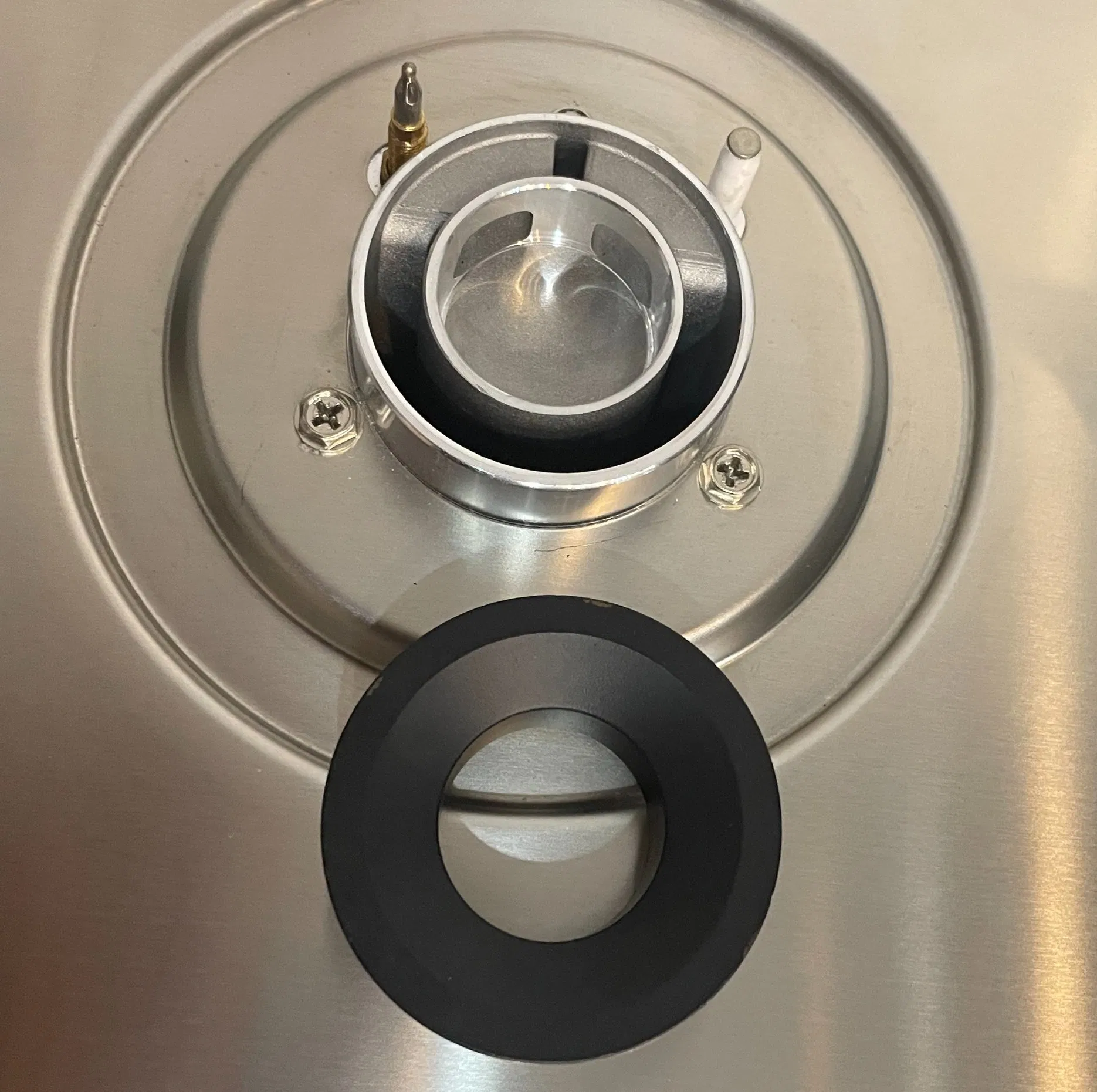 Factory Tempered Glass Folding Gas Hob Foldable 3 Burner Built-in Gas Cooktops