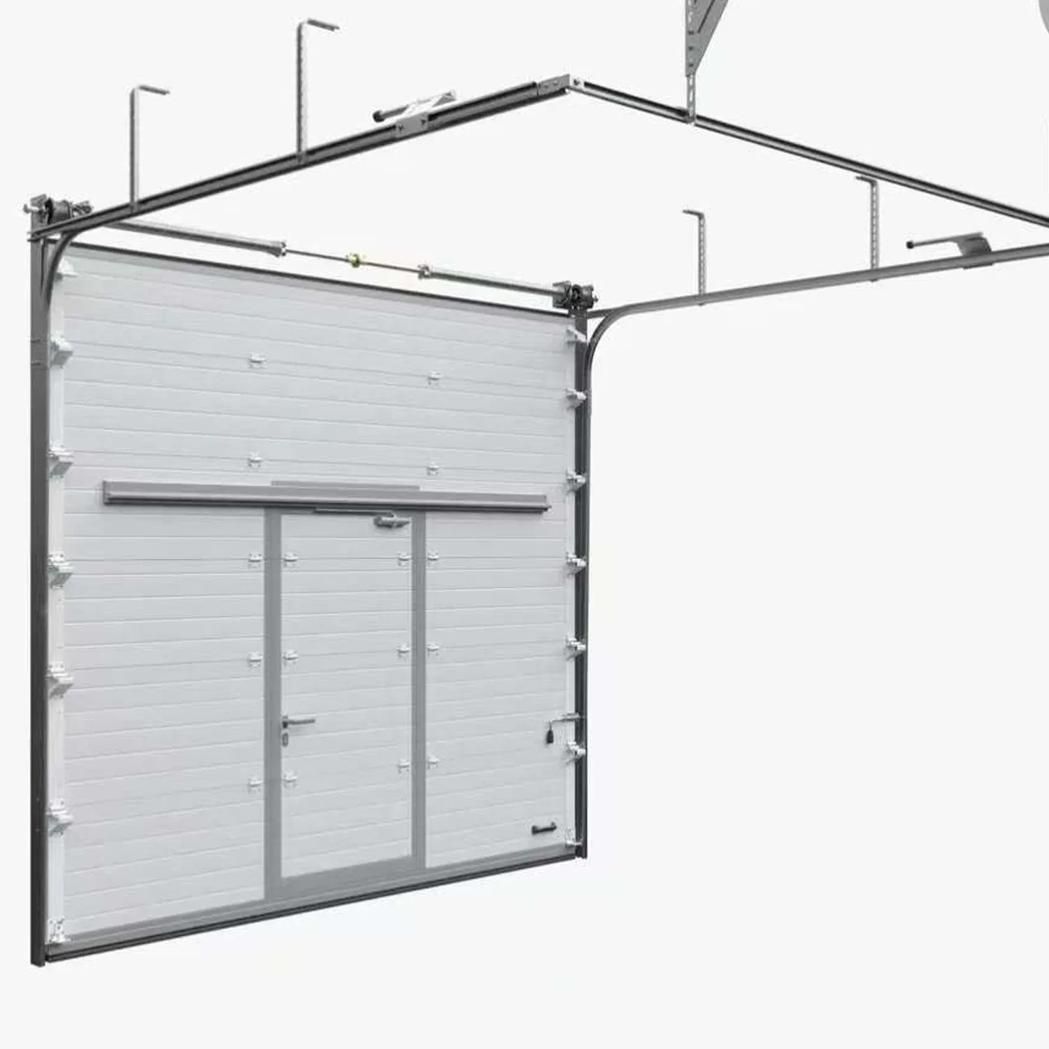 Custom Window Garage Lift Door Sectional Garage Door with Various Glass Options