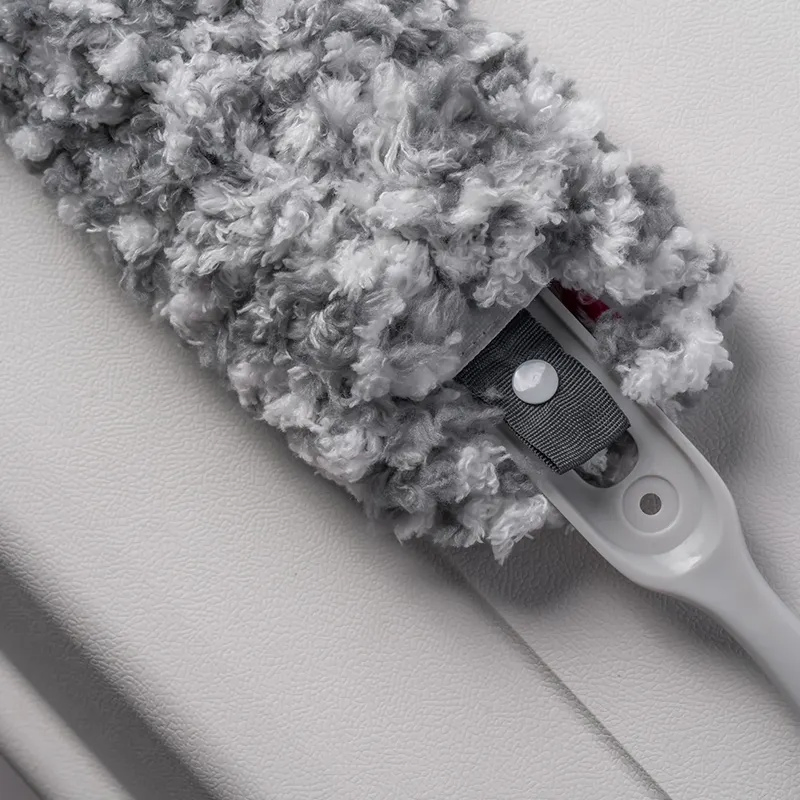 Microfiber Feather Dusters for Cleaning Dusters and Washable Cleaning Tool Extendable Hand Dusters for Household Cleaning