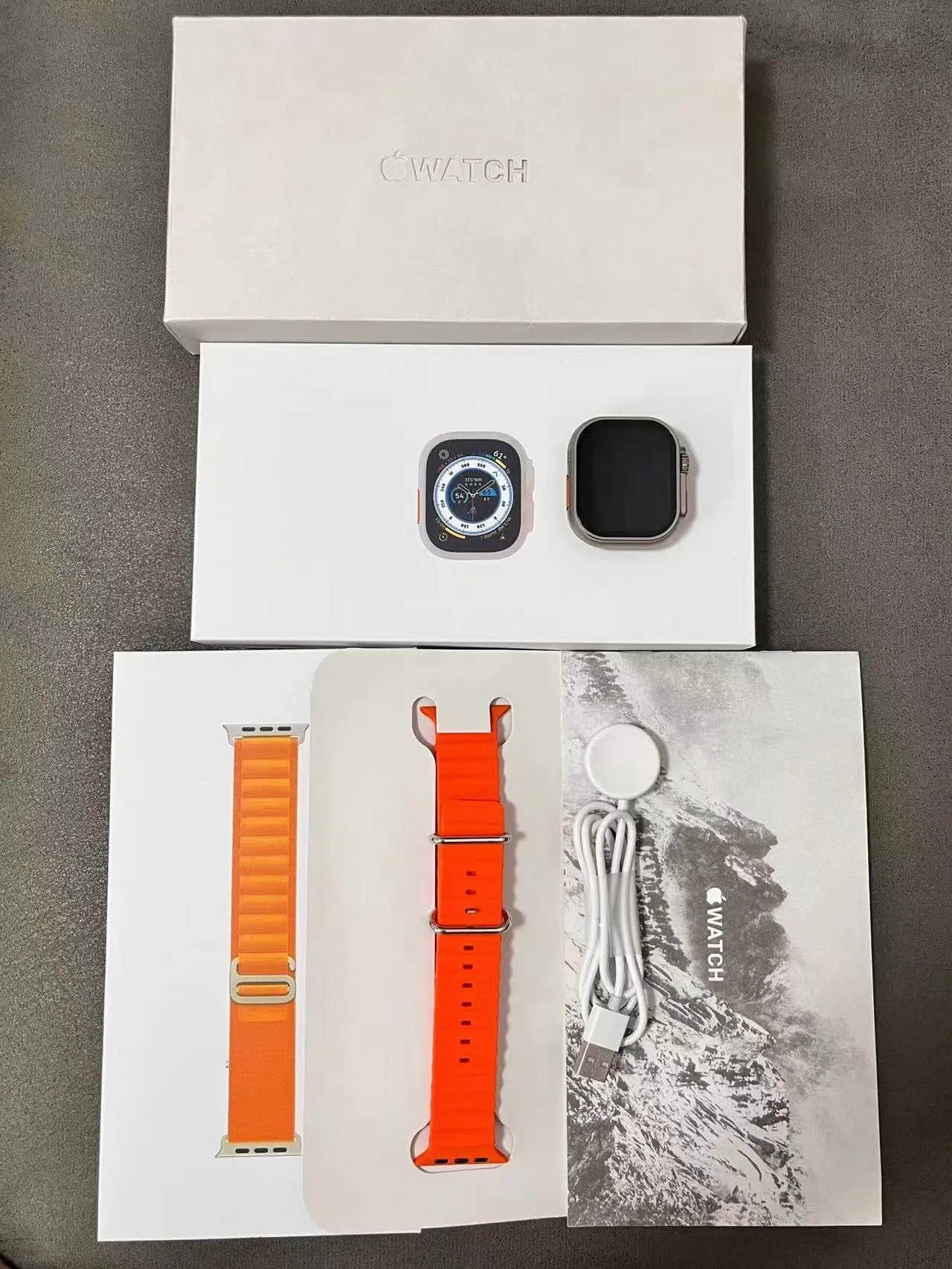 CE RoHS Sport Smart Watch Wholesale Band Box S8 Ultra 49mm USA Stock