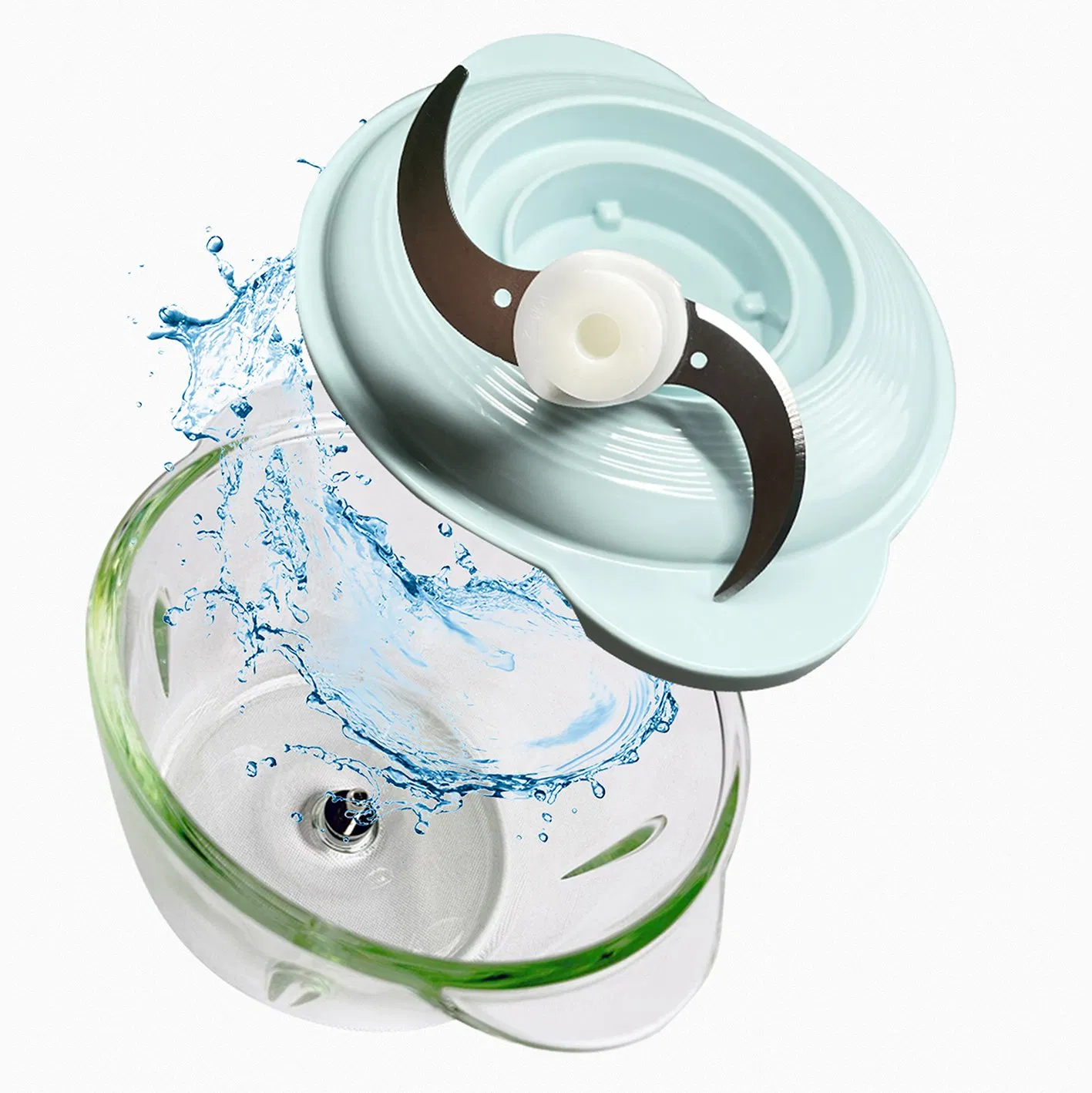 Portable Electric Egg Beater Mixer, Children's Cooking and Complementary Food Device, Kitchen Garlic Puree Device, Mini Garlic Masher