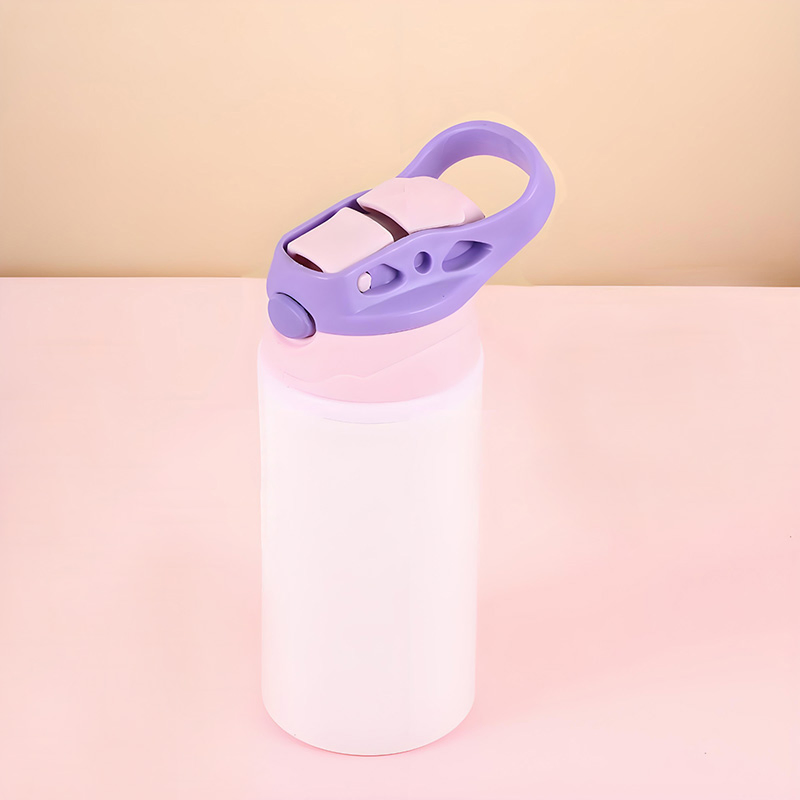 Best Sale Children 500ml Push-Button Lock Aluminum Water Bottle