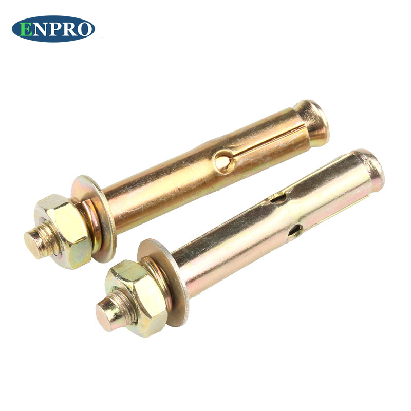 Анкерные болты с гильзой из углеродистой стали, оцинкованные