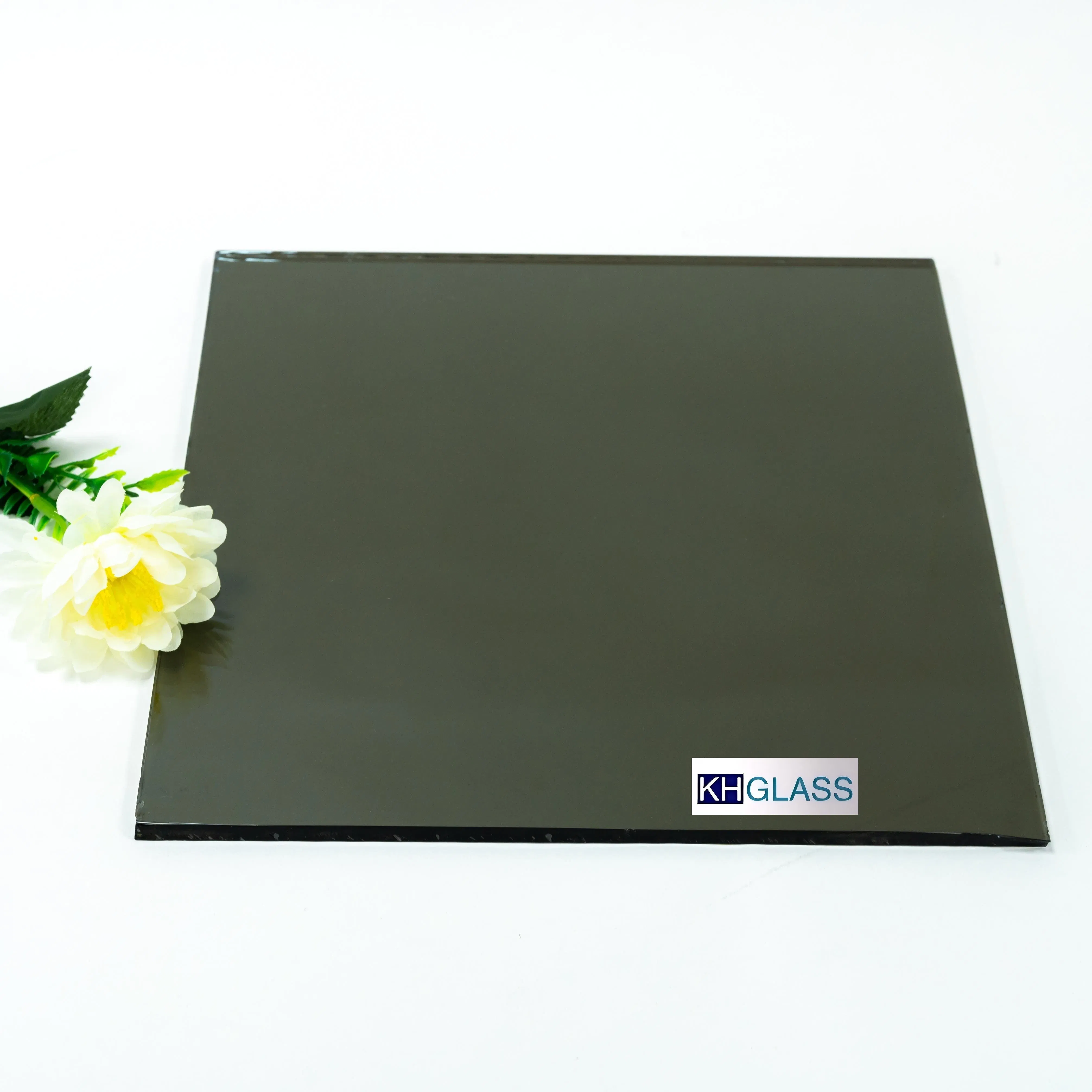 China Factory Manufacture 4mm 5mm 5.3mm 5.5mm 6mm 8mm 10mm Dark/Light Gray Grey Blue Green Bronze Float Tinted Glass