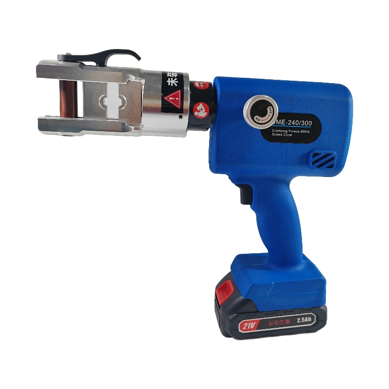 Mass Customization 80kN 18V/21V Hydraulic Crimper Manual Rechargeable Wire Crimping Tool
