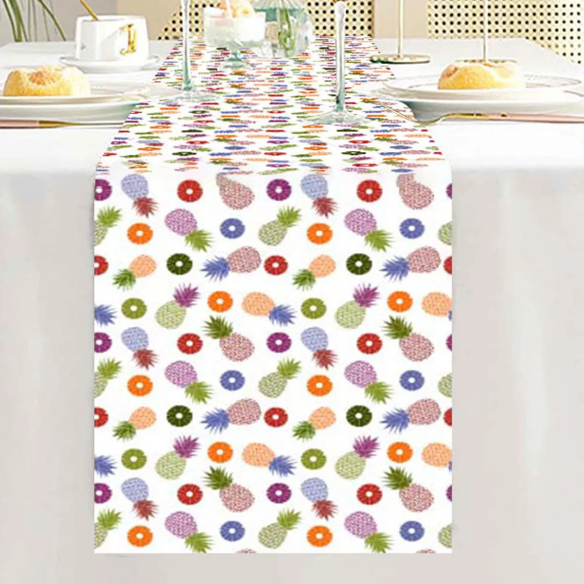 Fruit-Themed Table Flags, Living Room Party Table Decoration, Christmas Table Flags, and Festival-Themed Table Flags