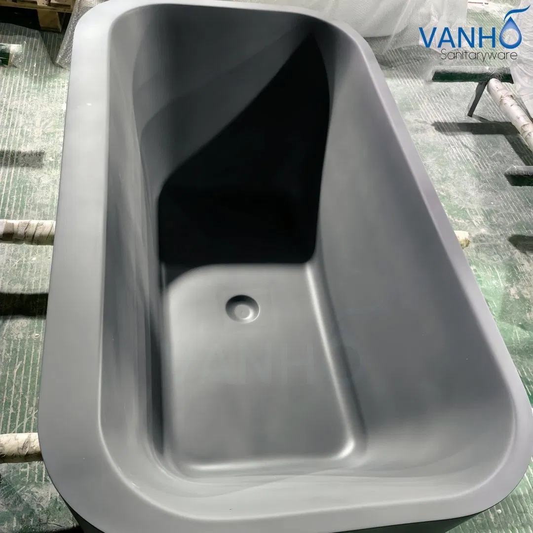 Акриловая ванна для ледяных ванн Vanho, серая
