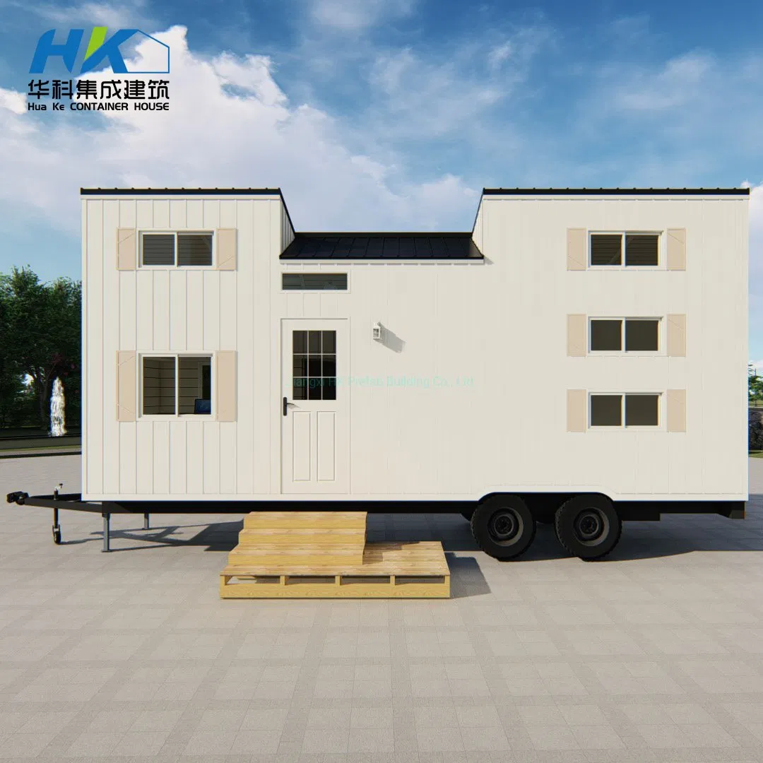 Modular Prefab Movable Caravan /Tiny House for 4 People.